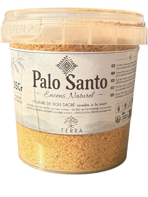 incienso en Polvo de Palo Santo peruano 35 g