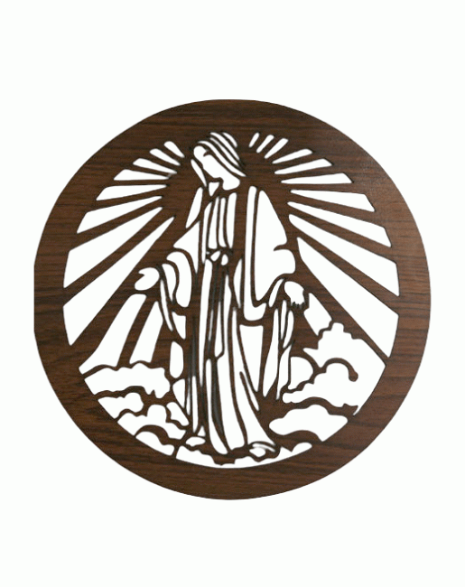 Panel magnético de la Virgen María de 18 cm para HMD999