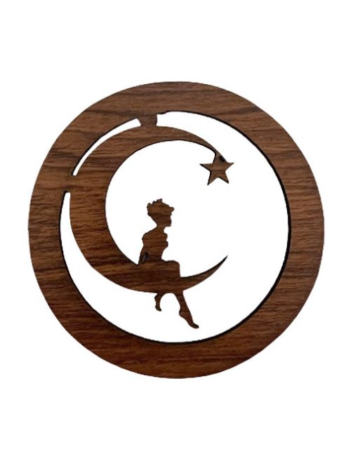 Panel de luna y estrellas de 9 cm para USB999