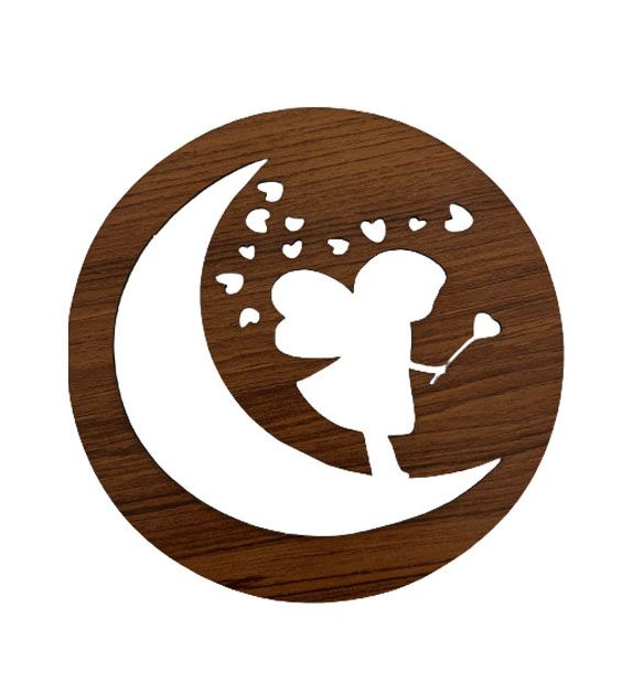 Panel Angel Moon de 9 cm para USB999