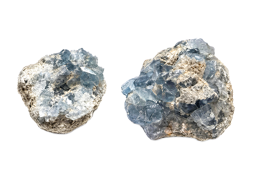 incienso en Celestina A Piedras Brutas 2 Piezas 533g