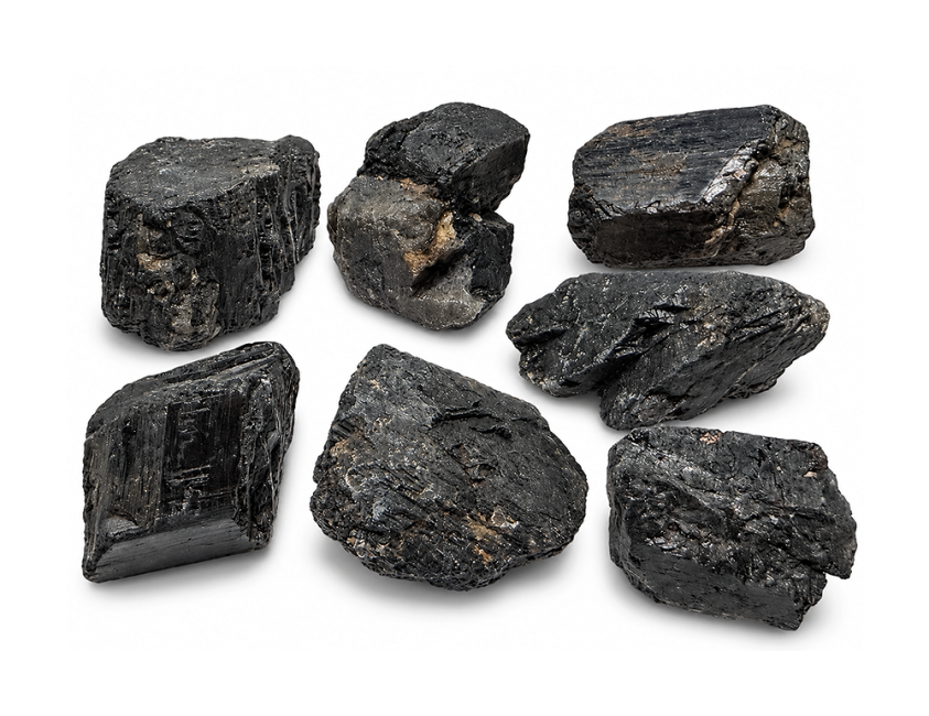 incienso en Turmalina Negra Catedral Schorl AB Bruta – Pack 1 kg