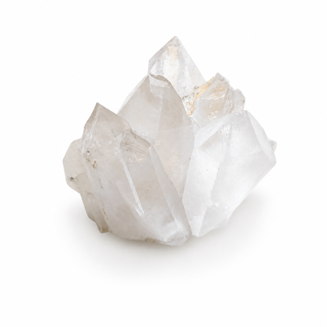 incienso en Drusa de cristal de roca 1,087 kg