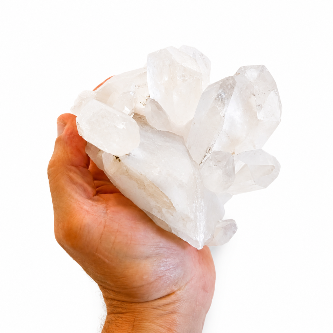 incienso en Drusa de cristal de roca 1,184 kg|es