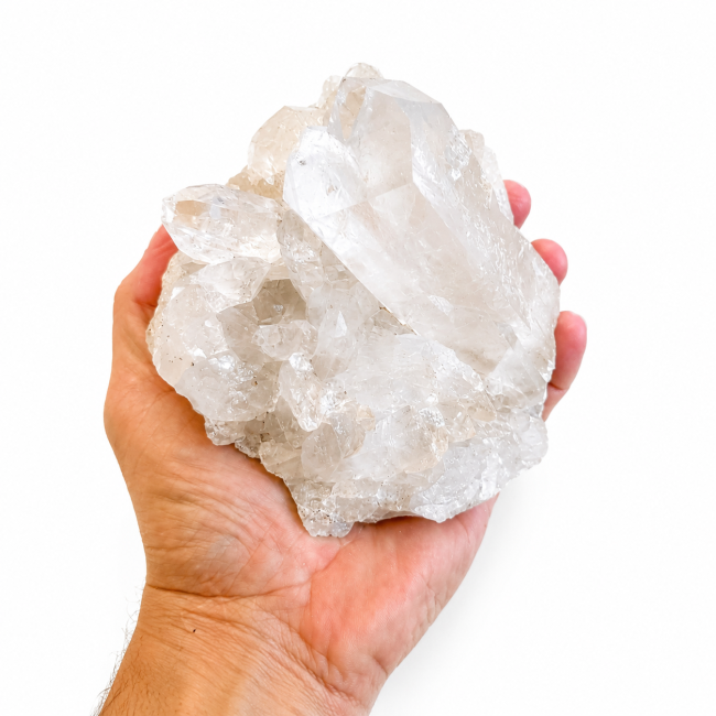 incienso en Drusa de cristal de roca 1,333 kg|es