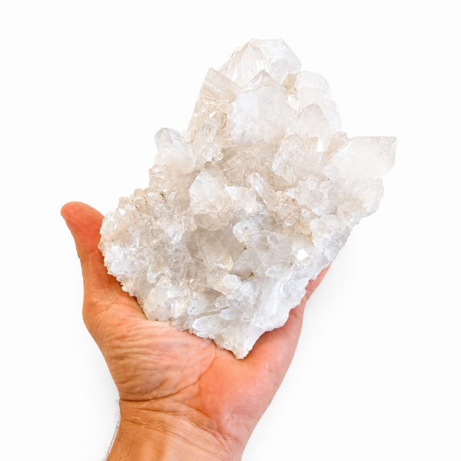 incienso en Drusa de cristal de roca 1,541 kg|es