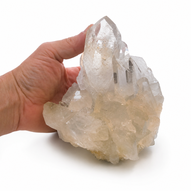 incienso en Drusa de cristal de roca 1,968 kg|es