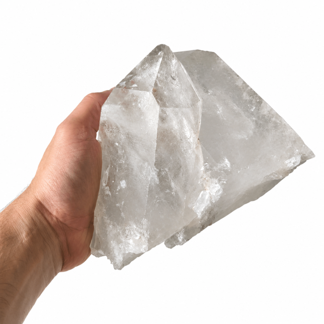 incienso en Drusa de cristal de roca 2 kg|es