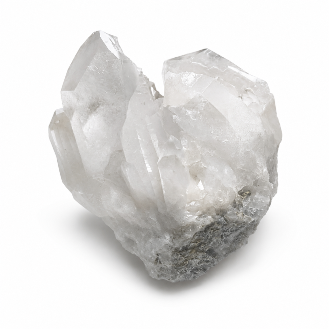 incienso en Drusa de cristal de roca 2,50 kg