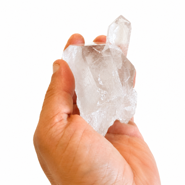 incienso en Drusa de cristal de roca 0,259 kg|es