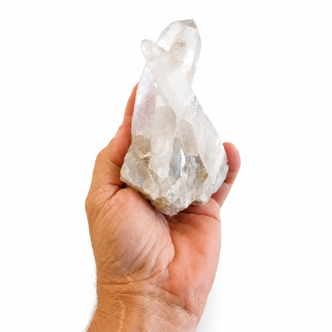incienso en Drusa de cristal de roca 0,422 kg|es
