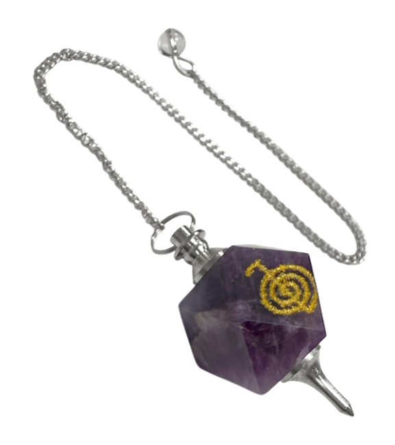 Péndulo hexagonal ChoKu Rei de amatista