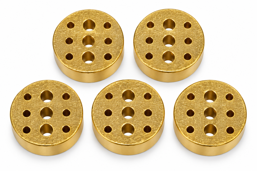 incienso en Portainciensos dorado de 9 orificios – Pack de 5