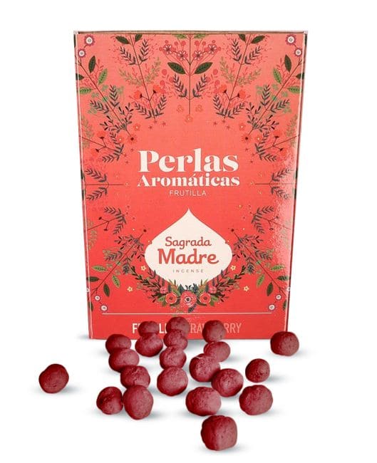 40 Perlas con aceites esenciales de frutilla🍓