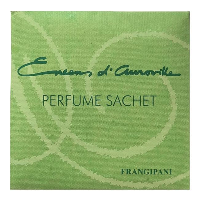 incienso en Saquitos perfumados incienso Maroma d'Auroville Frangipani x 5