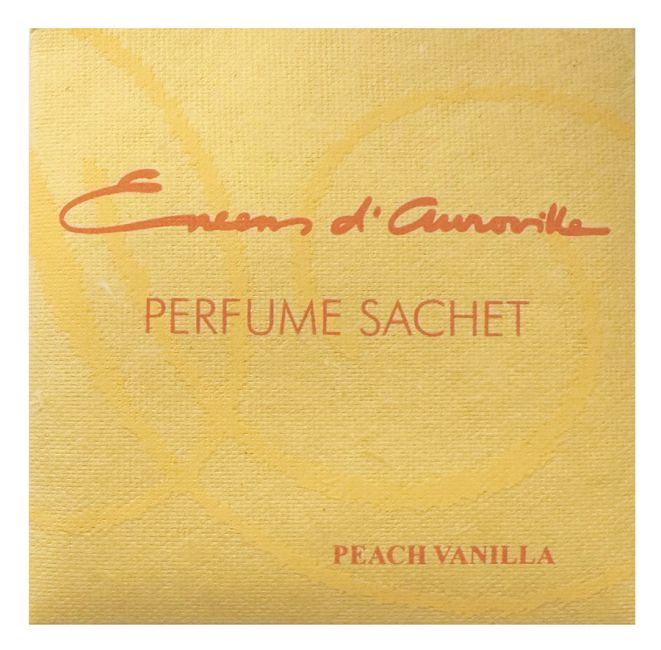Saquitos Perfumados incienso Maroma Auroville Melocotón Vainilla x 5