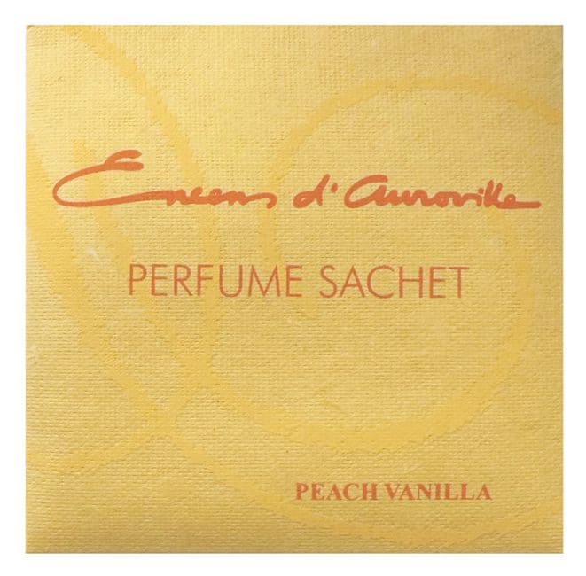 incienso en Saquitos Perfumados incienso Maroma Auroville Melocotón Vainilla x 5