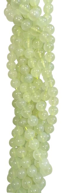 Perlas de Jade de la China A de 6mm en hilo de 40cm