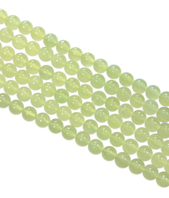 Perlas de Jade de la China A de 8mm en hilo de 40cm