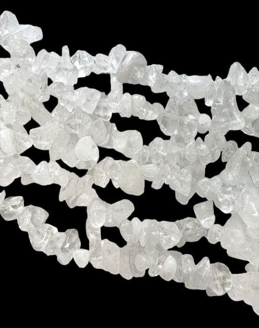 incienso en Virutas de cristal de roca de 5-8 mm en un hilo de 80 cm|es