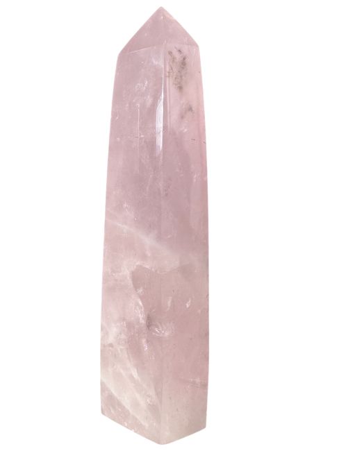 Obelisco Pulido Cuarzo Rosa 1.080grs