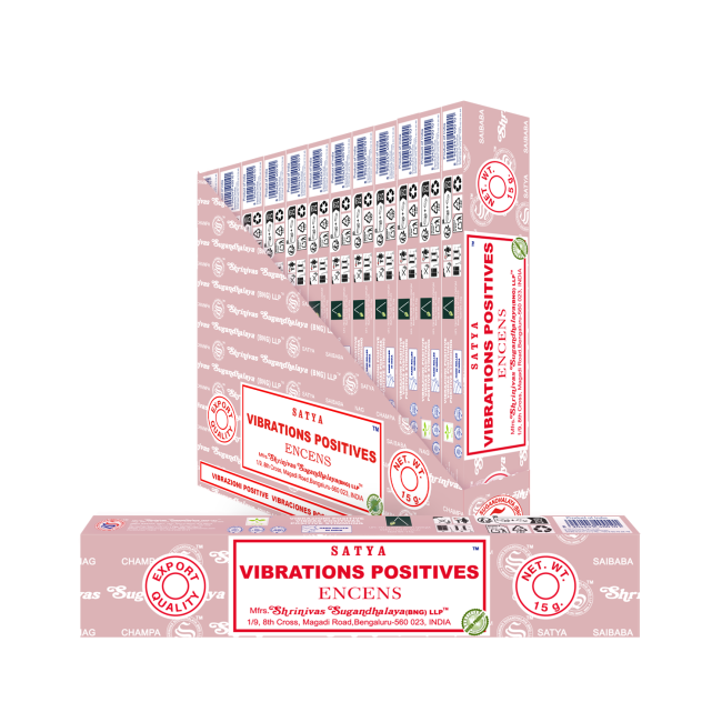Incienso satya de vibraciones positivas 15 g 2025