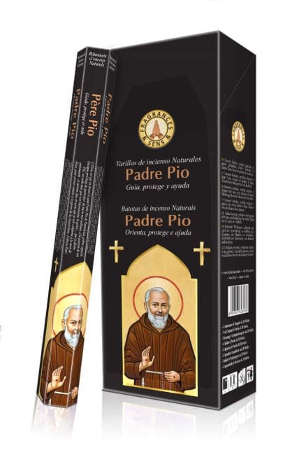 incienso en Fragancias&Sens Hexagonal -Padre Pio