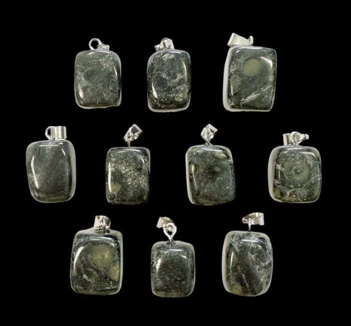 incienso en Colgante de piedra laminada de jaspe Kambaba x 10|es