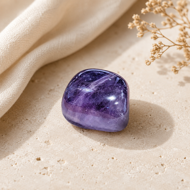 incienso en Amatista A Piedra Rodada en Caja 2-3 cm|es