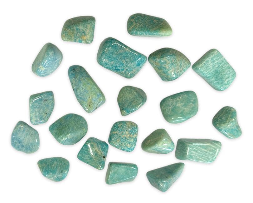 Rodados Amazonite Namibia AA 2-3cm 250g