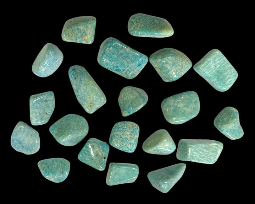 Rodados Amazonite Namibia AA 2-3cm 250g