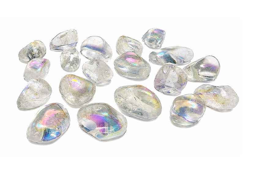 incienso en Cuarzo Angel Aura A Piedras Rodadas 2-3cm 250g