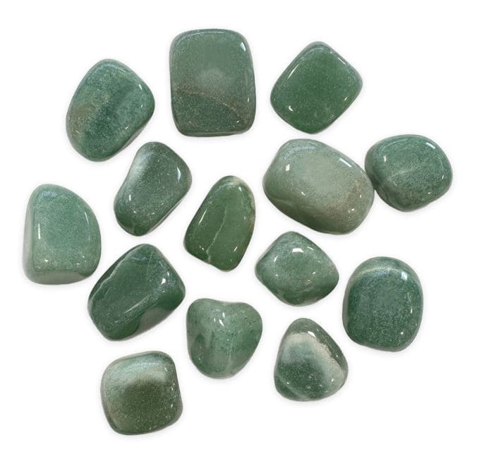 Piedras rodadas Aventurina verde AB 2-3Ccm 250g