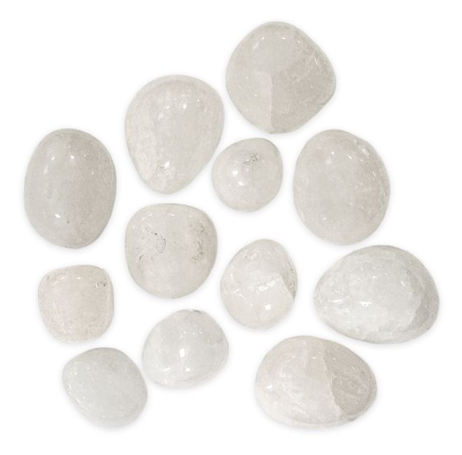 Piedras rodadas Cristal de Roca AB 2-3cm 250g