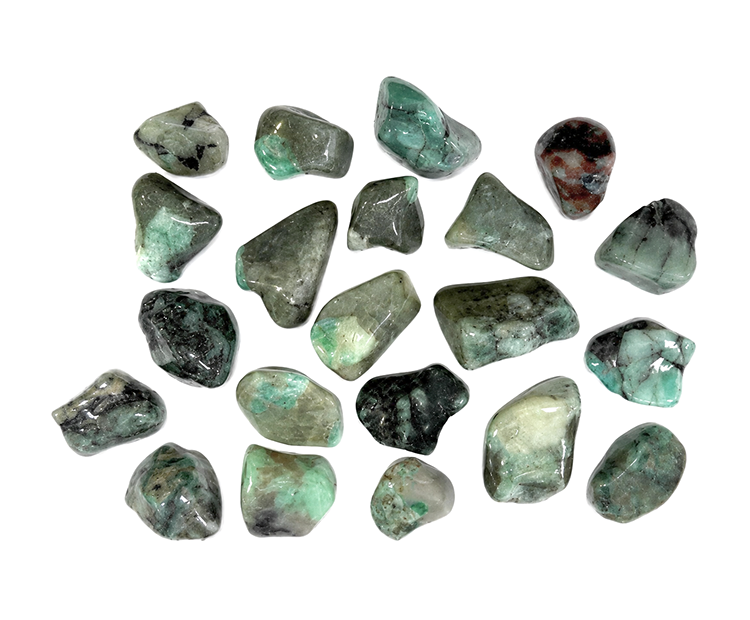 incienso en Esmeralda A Piedras Rodadas 2-3cm 250g|es