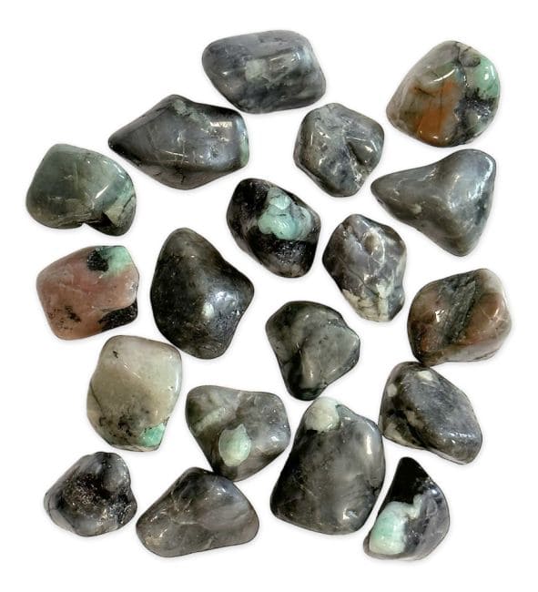 Piedras tumbadas Esmeralda B 250g