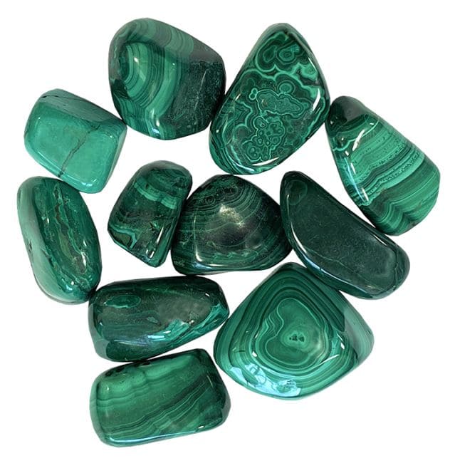 Rodados Malachite AA 250g