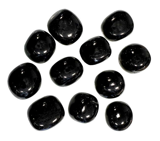 Piedras rodadas Obsidiana Negra A 250g