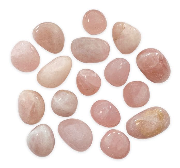 Piedras rodadas Cuarzo Rosa AB 2-3cm 250g