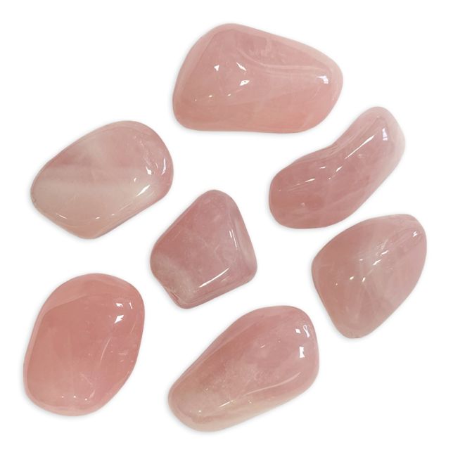 Cuarzo Rosa A rodados 250g