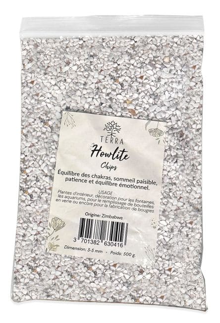 Howlita A Astillas De Piedra Natural 1-4mm 500g