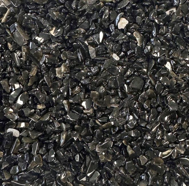 Obsidiana Negra A Astillas De Piedra Natural 3-5mm 500g