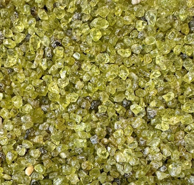 incienso en Peridoto A+ Astillas de piedra natural 1-4mm 500g|es