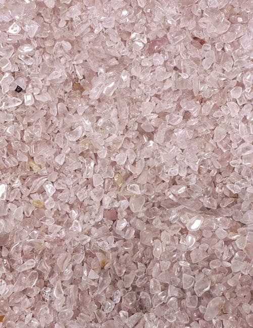 Cuarzo Rosa Una Piedra Natural Chips 3-5mm 500g