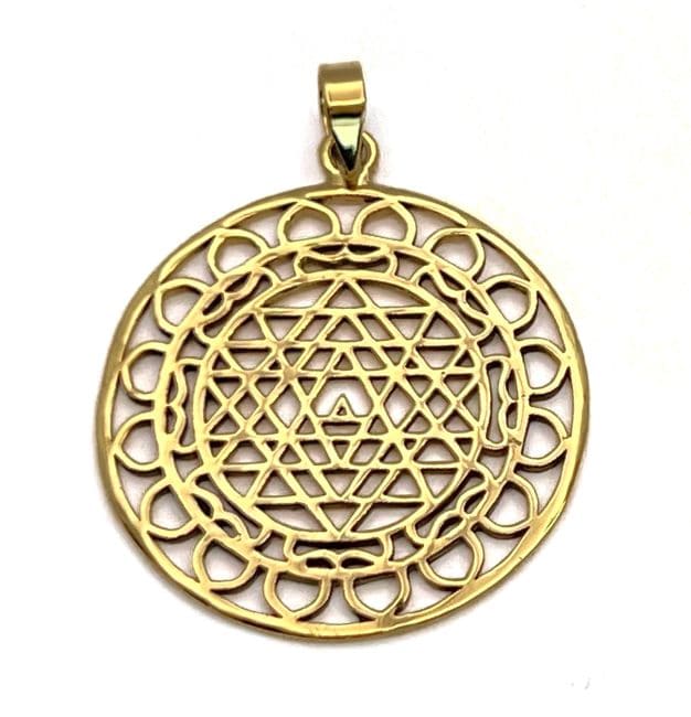 Colgante Mandala y Yantra 4cm