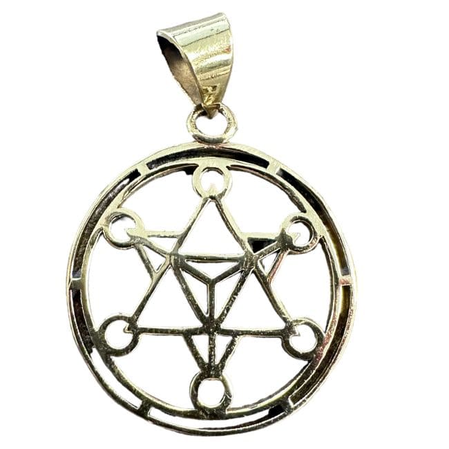 Colgante Metatron Bronce 2.5cm