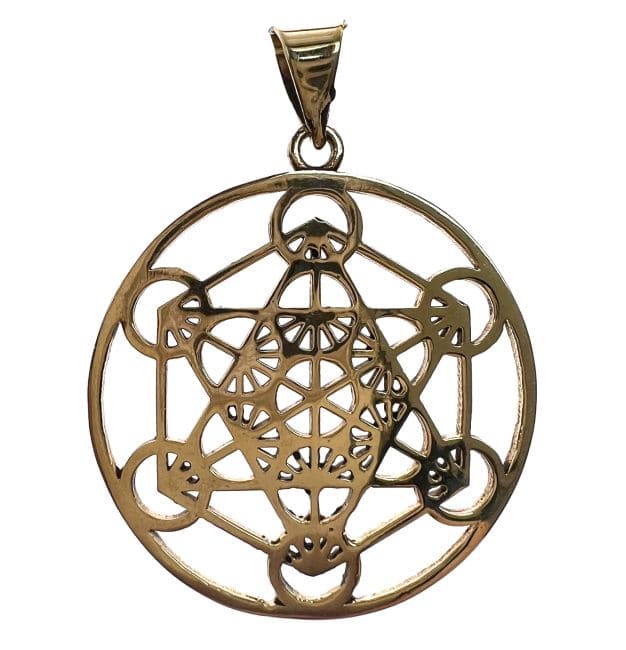 Colgante Metatron Bronce 4cm