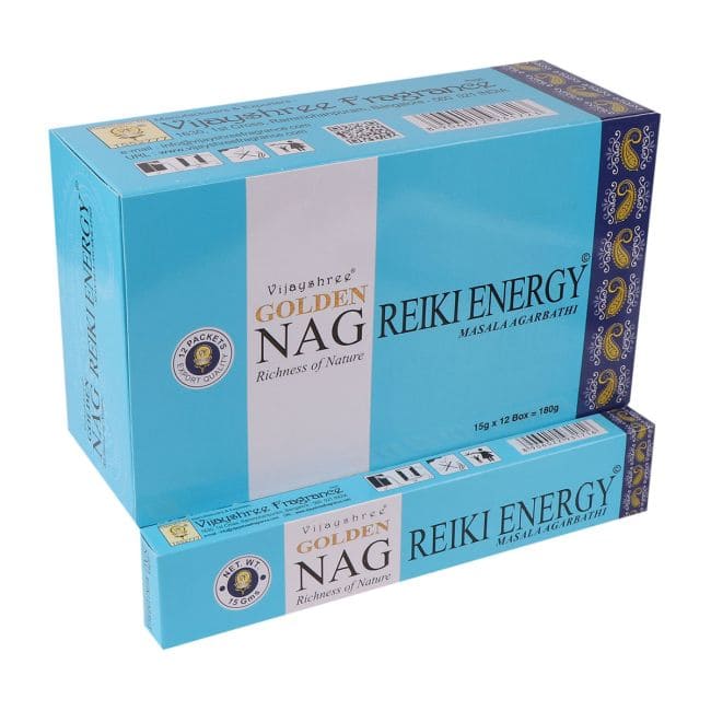 Incienso Vijayshree Golden Nag Reiki Energy 15g