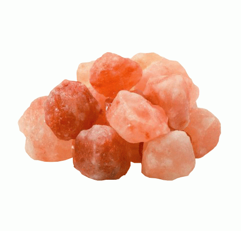 Pequeñas piedras de sal cristalina del Himalaya para baño (1 kg)