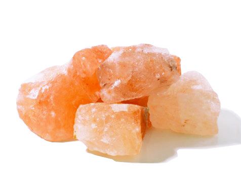 Piedras de cristal de sal del Himalaya grandes para baño (2 kg)